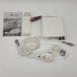 Cobra MR F45-D Fixed Mount VHF Marine Radio 25 Watt VHF/Submersible/LCD Display - Zdjęcie 1 z 5