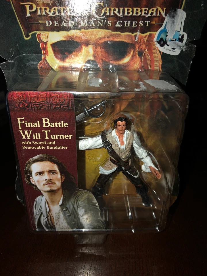 Boneco Pirates of The Caribbean Final Battle Will Turner Zizzle - (Dead Man's C - Imagem 1 de 4