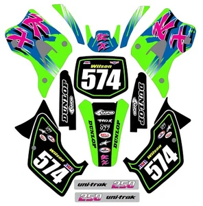 Graphic Kit for 1994-1998 Kawasaki KX250 KX 250 KX 250 Decals - Picture 1 of 1
