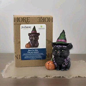 Figura miniatura Jim Shore Heartwood Creek gato negro 6012747 Halloween - Imagen 1 de 15