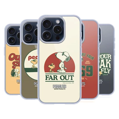OFFICIAL PEANUTS WOODSTOCK 50TH SOFT GEL CASE FOR APPLE iPHONE PHONES - Image 1 of 4