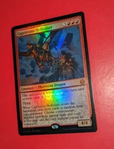 MTG *FOIL* Phyrexia: All will be One Mythic CAPRICIOUS HELLRAISER NM - Bild 1 von 1