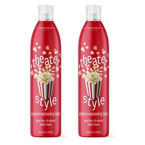 Winona Pure Popcorn Butter Spray Low Calorie Dairy Free Movie Theater Flavor 5oz - Picture 1 of 5