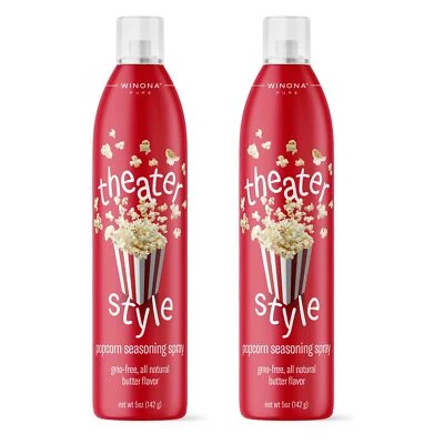 Winona Pure Popcorn Butter Spray Low Calorie Dairy Free Movie Theater Flavor 5oz - Image 1 of 4