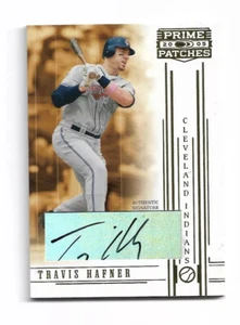2005 Prime Patches SP TRAVIS HAFNER AUTO PRONK! CLEVELAND INDIANS LEGEND - Picture 1 of 1
