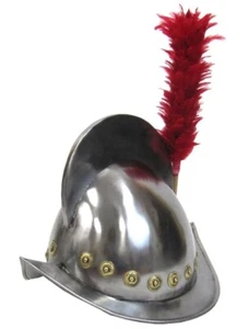 Marion Officer Helmet Medieval Comb Marion One Size Helmet, - Picture 1 of 9