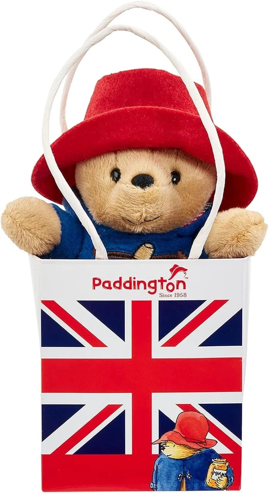 CLASSIC PADDINGTON BEAR IN UNION JACK GIFT BAG - Image 1 of 1