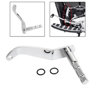 Chrome Gear Shifter Shift Rod Lever Arm Fit For Harley Fat Boy FLSTF EFI FLSTFI - Picture 1 of 15
