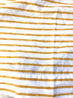 Target Sheets Twin XL Set White Orange Gold Stripe Pinstripe Room Essentials