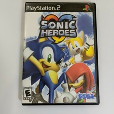 Sonic Heroes Playstation 2 (PS2, 2003) No Manual Good Condition