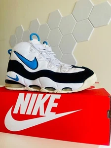 Nike Air Max Uptempo 95 Orlando Magic White Photo Blue Black Shoes Mens 11 ๐ฅ - Picture 1 of 12
