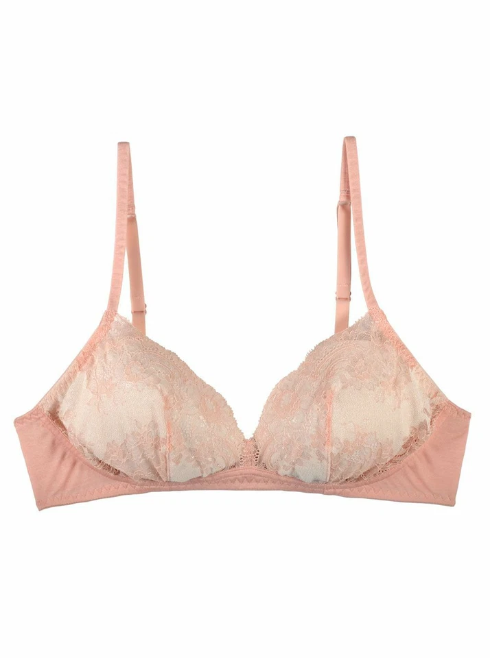 CLEARANCE - Cosabella Queen of Hearts Soft Bra in Bellini/Sand - M - Image 1 of 1