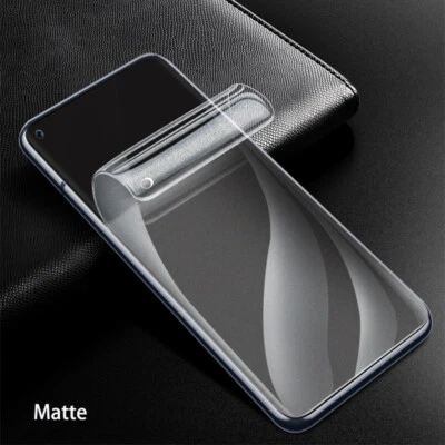 Anti-blue Matte Transparent Screen Protector Soft Film For OnePlus 7 8 9 Pro R T - Image 1 of 4