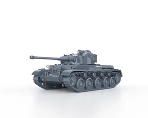 WWII BRITISH Comet I Cruiser A34 1/48 1/56 1/72 1/87 1/100 3D Print Resin Model - Picture 1 of 4