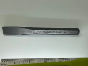 Craftsman Tool 5/8" Cold Chisel 942974 WF USA - Picture 1 of 7