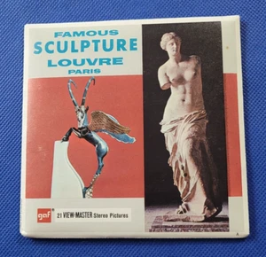 Gaf C178 Famous Sculpture Louvre Paris France view-master reels packet reel set - Picture 1 of 4