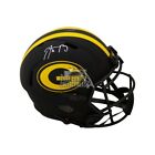 Aaron Rodgers Autographed Packers Eclipse Replica Full-Size Helmet - Fanatics