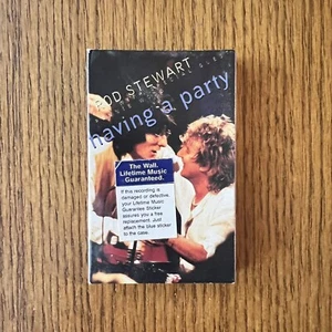 Rod Stewart W/ Special Guest Ronnie Wood - We're Having A Party Cassette Tape - Picture 1 of 4