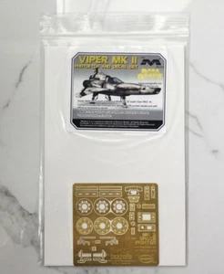 Paragrafix # 125.1/32 Battlestar Galactica Viper Mk ll P/E & Decals for Moe #912 - Picture 1 of 5