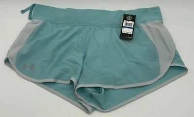 Womens Under Armour Speedpocket 3" Running Shorts Blue 1323872-425 NWT $45 - Image 1 of 4