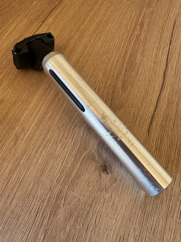 Piezas de bicicleta retro - Tija de sillín Gipiemme Italia usada 26,8 mm x 190 mm Foto 1 de 4