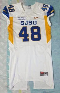 San Jose State Spartans #48 Football College-NCAA Nike Jersey SizeL - Picture 1 of 11
