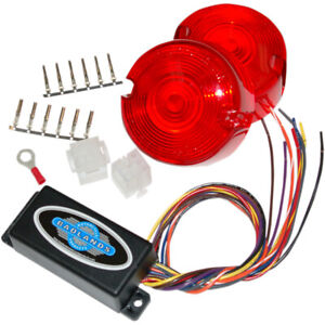 Badlands Plug-In Illuminator with Red Lenses - 6 Pin | ILL-02-RL-B
