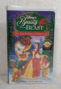Beauty and the Beast An Enchanted Christmas VHS Clam Shell 1997 #11529 - Picture 1 of 5