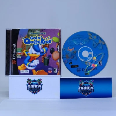 Donald Duck Going Quackers CIB W/ Manual - Sega Dreamcast - Image 1 of 4