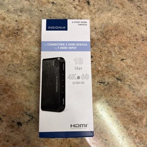 INSIGNIA 3 port HDMI Switch  - Picture 1 of 3