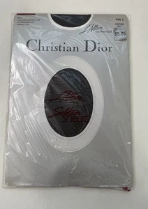 Pantimedias Christian Dior 4479 Ultrasheer Control Top Gris Talla 1 L'Allure Nuevo de Lote Antiguo - Imagen 1 de 2