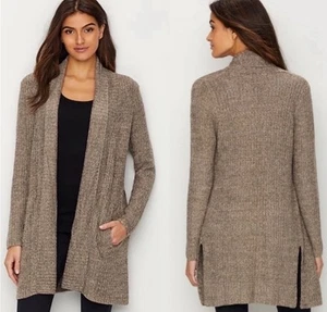 Barefoot Dreams NWOT Cozy Chic Lite Montecito Cardigan Sweater SZ Large Pockets - Picture 1 of 7