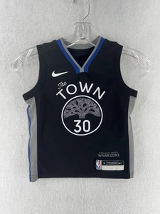 Nike Golden State Warriors Stephen Curry #30 The Town Sz S (4) Youth Authentic - Picture 1 of 11