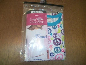 Joe Boxer Womens long sleeve crew New size S, M,L,XL  free shipping thermal - Picture 1 of 6