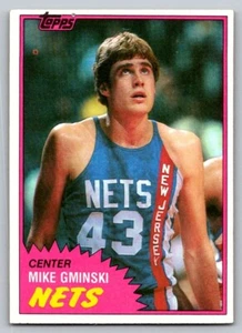 1981-82 Topps - Mike Gminski #78E (RC) - Foto 1 di 2