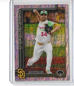 Michael King Confetti #195 Padres 2025 Topps Series 1 Celebration - Picture 1 of 2