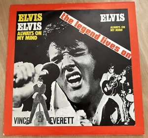 VINCE EVERETT, ELVIS ALWAYS ON MY MIND, 1977 STATES OF AMERICA LABEL, EX.  - Picture 1 of 2