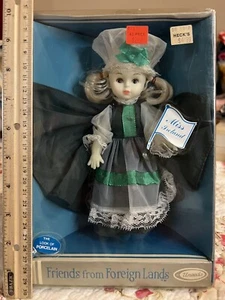 VTG Miss Ireland DOLL Friends From Foreign Lands Uneeda Doll Blonde Hair NIB - Picture 1 of 9