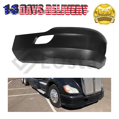 Bumper Corner Left Driver Side W/o Fog Hole For 2012-2021 Kenworth Truck T680 Foto 1 de 4