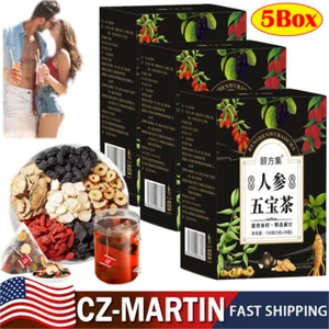 Ginseng six treasure tea , Kidney tea ,liver tea , red date tea , kidney health - Picture 1 of 20