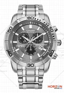 Citizen Eco-Drive Brycen Perpetual Stainless Men's Quartz Watch - BL5450-54H - Picture 1 of 12