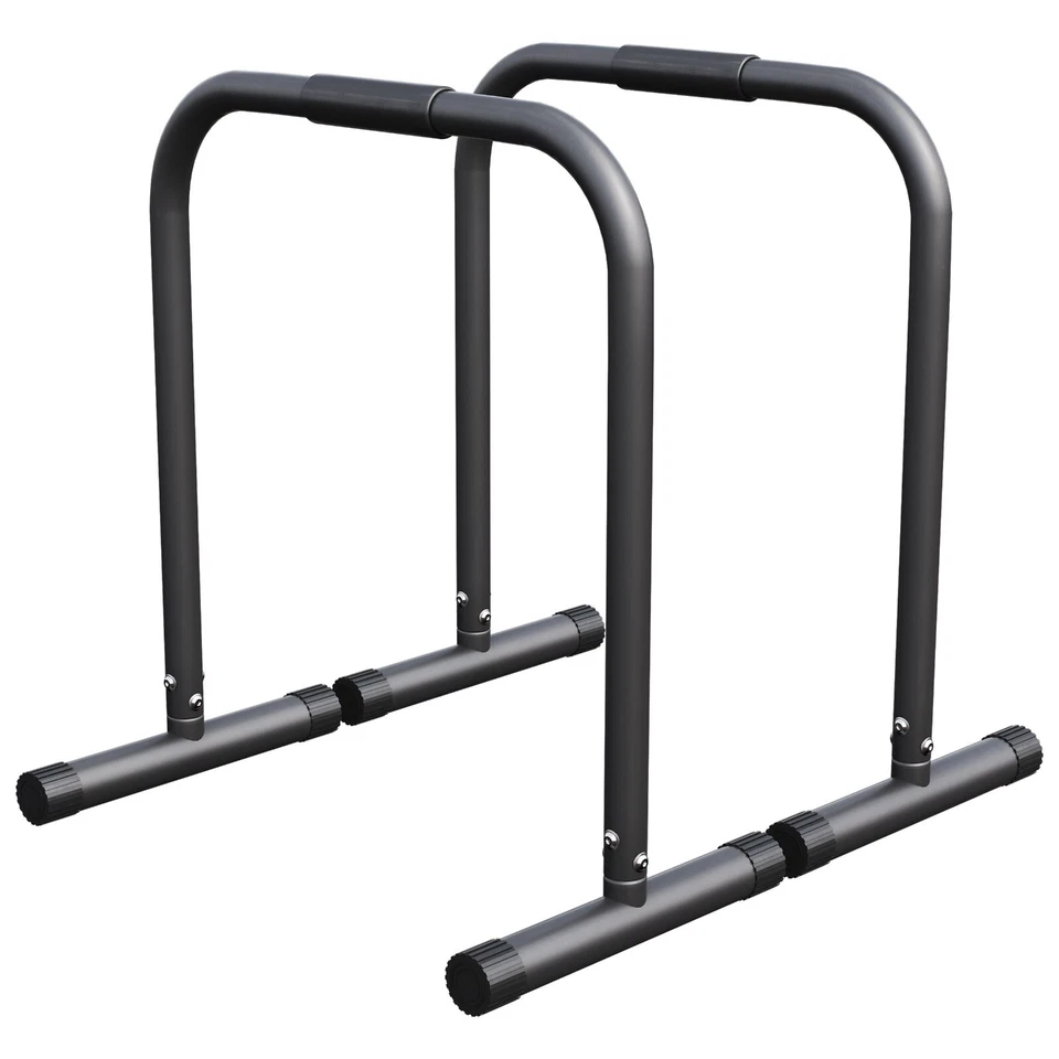 GORILLA SPORTS® Dip Barren Dipstation Parallettes Ständer Push Up Bars Station