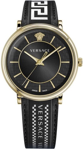 Orologio da polso uomo Versace V CIRCLE cinturino pelle VE5A019 21