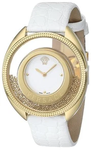 Orologio Versace Donna 86Q70D002 S001 Destiny Spirit Cinturino Pelle PVD Oro - Foto 1 di 9