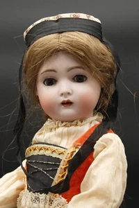 Antike deutsche 15" Hertel Schwab 136 Biskuit Puppe schräge Hüfte Kleinkind Körper alle orig - Bild 1 von 23