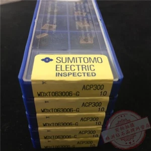 10 PIEZAS WDXT063006-G ACP300 SUMITOMO CNC insertos de carburo originales - Imagen 1 de 1
