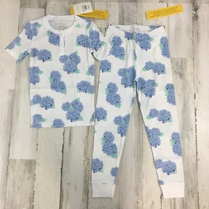 The Beaufort Bonnet Company Night Pajamas Hydrangea Sara Janes Set Sz 6 - Picture 1 of 12