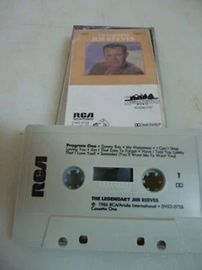 The Legendary Jim Reeves Cassette One (cassette, 1986) - Picture 1 of 2