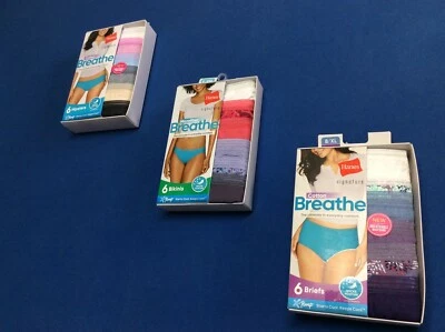 Women's underwear: Hanes Breathe, available in various sizes, colors, styles 6pk - Image 1 of 4