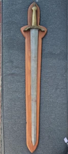 Vintage Style Midevil sword for wall fantasy cosplay 36" - Picture 1 of 12